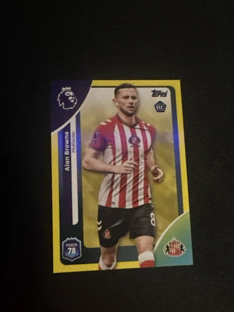 Topps Premier League 2025/26 Yellow Parallel Cards #1-180 - Buy 3 Get 10 Free!