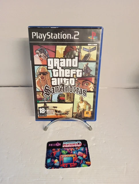 PLAYCODES Disc 7 PS2 – GTA San Andreas, Burnout 3, Fifa 5 – Complet Et Testé