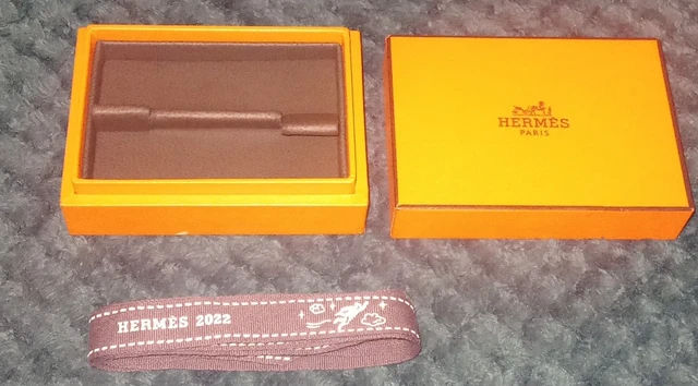 Boîte / Écrin HERMÈS Authentique Pour Bague - Occasion, Pour Collection Ou Présentation