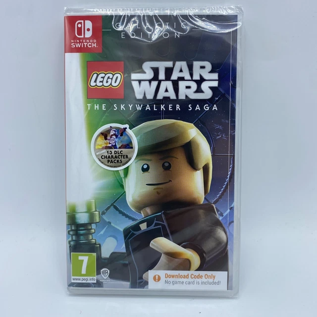 LEGO Star Wars: The Skywalker Saga Galactic Edition Nintendo Switch Code in Box