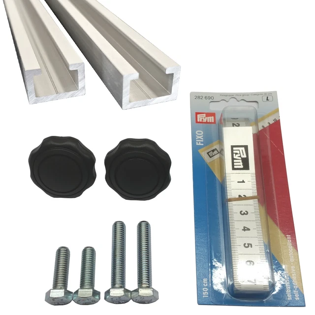 Profilé En Aluminium En Forme De C Rainuré Avec Perçage M8 – Édition Or, Longueur 1m, Idéal Pour Assemblage Et Guidage