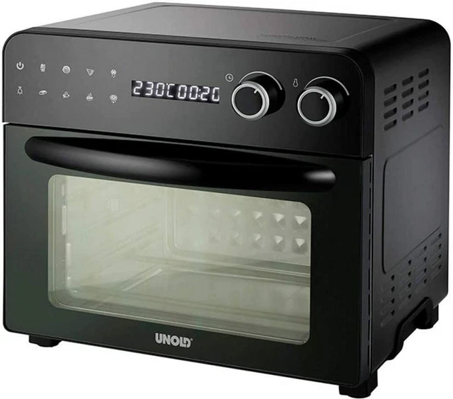 Unold Backofen Pizzaofen Hähnchenofen Multi Ofen Diamant 23 Liter 1700 W 2
