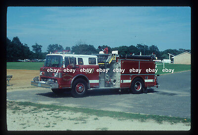 Lakehurst NJ 1989 Ford C Grumman pumper Fire Apparatus Slide