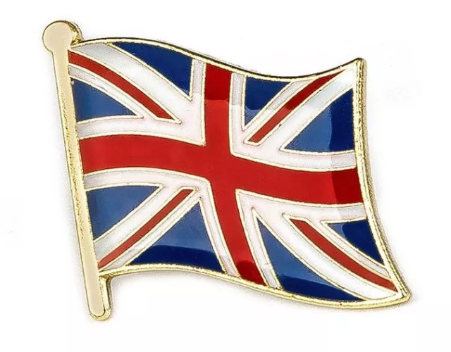 Union Jack : UK BRITAIN Flag Lapel Pin Badge - FREE POSTAGE