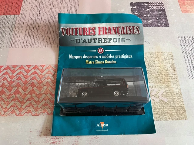 Voiture Miniature Matra Simca Rancho 1982 Voitures Françaises D'Autrefois 1/43