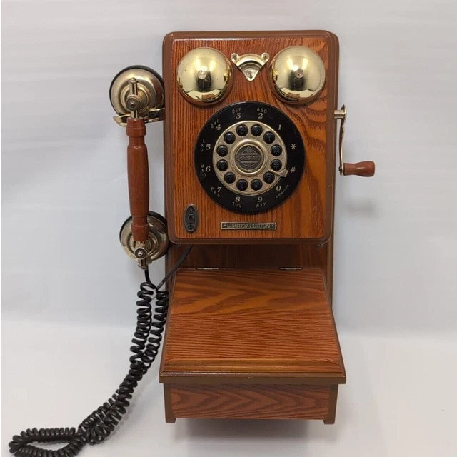 VINTAGE SPIRIT OF ST LOUIS Replica Wooden Wall Phone £55.22 PicClick UK