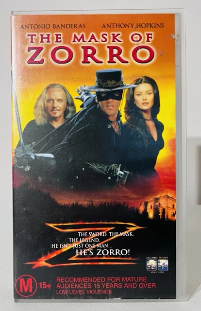 THE MASK OF Zorro VHS $6.84 - PicClick CA