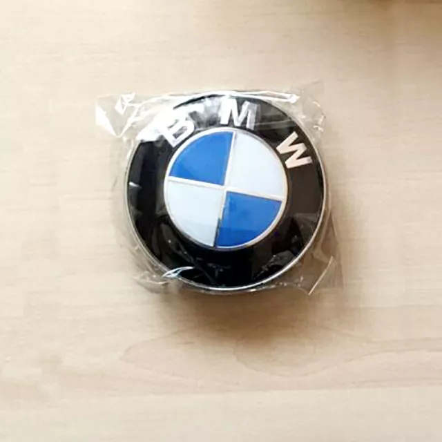 82mm 74mm Auto Emblem Logo Für BMW Vorne Motorhaube Heckklappe Hinten Kofferraum