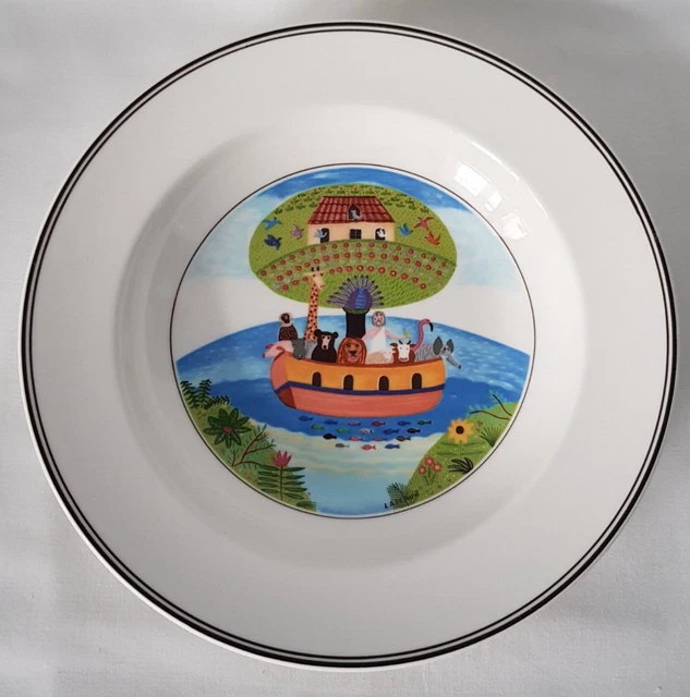 Villeroy & Boch Design Naif 21.5 cm Pasta Bowl - Laplau 2 - Noah's Ark