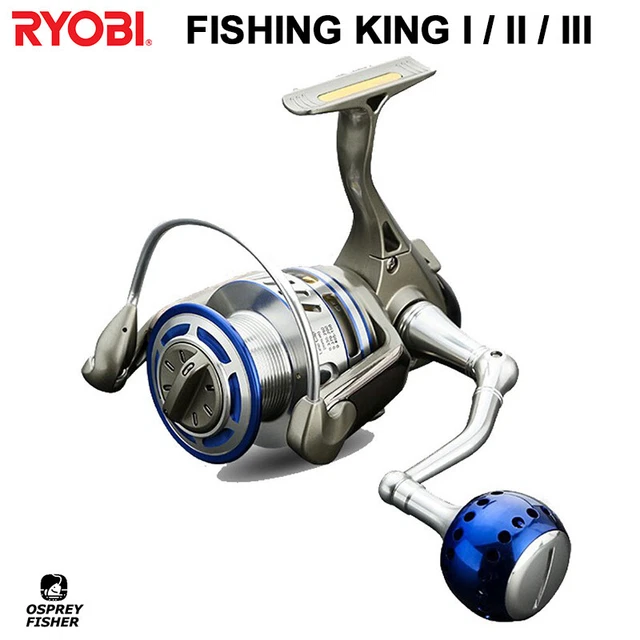 Vintage Ryobi Spinning Fishing Reel D5 Demon Drag Unused For