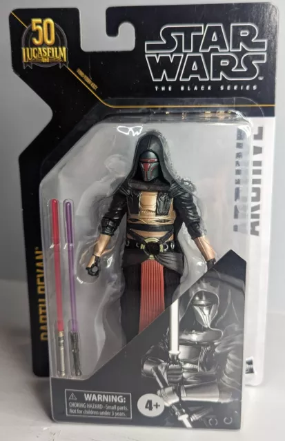 Darth Revan 6" action figure 2022 Hasbro Star Wars Black Series Archives MOC