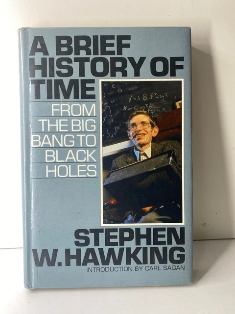 A Brief History of Time by Stephen W. Hawking Hardback Book