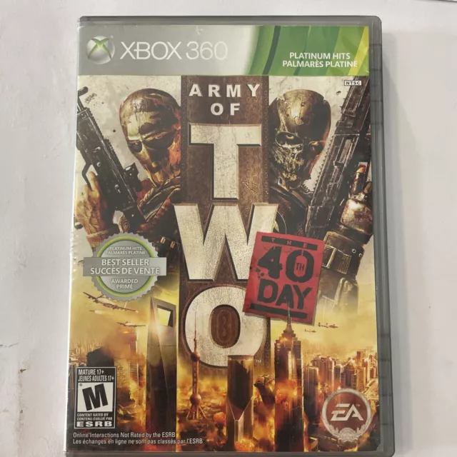 Army of Two: The 40th Day (Microsoft Xbox 360, 2010)