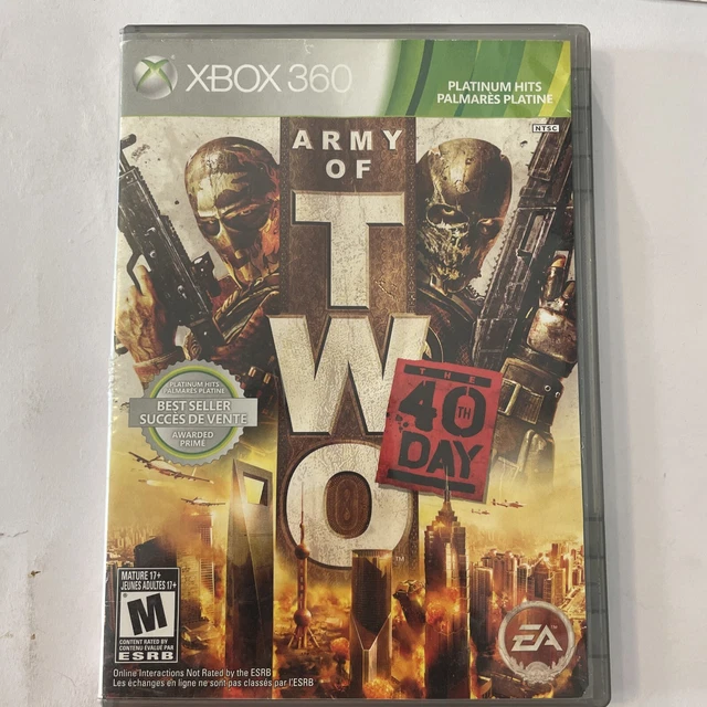 Army of Two: The 40th Day (Microsoft Xbox 360, 2010) Army of Two: The 40th Day (Microsoft Xbox 360, 2010)