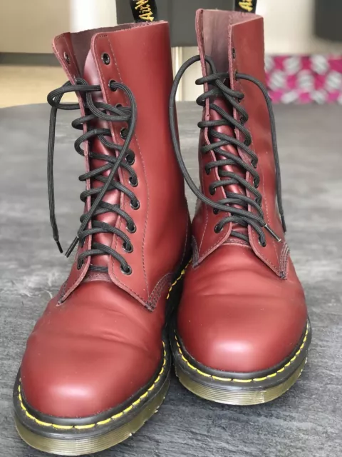Mens dr sales martens oxblood
