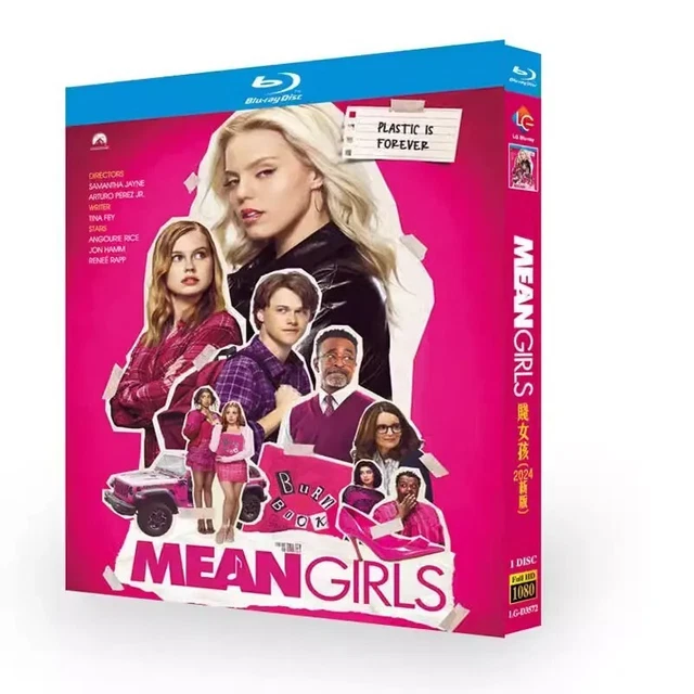 MEAN GIRLS MUSICAL Bluray BD Movie All Region 1 Disc Boxed 6.60