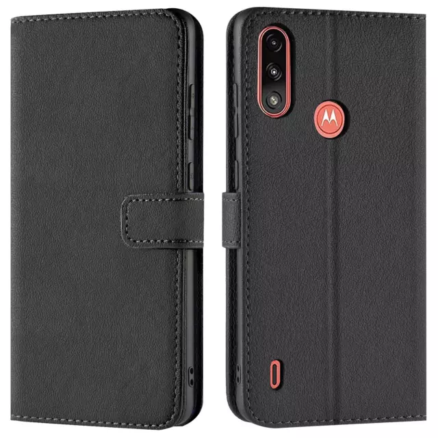 Etui Coque Pour Motorola E20 Téléphone Portable Rabattable Housse Sac Book Flip