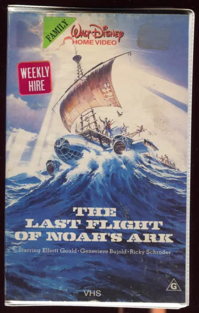 THE LAST FLIGHT Of Noah's Ark VHS Walt Disney Home Video PAL $19.26 ...