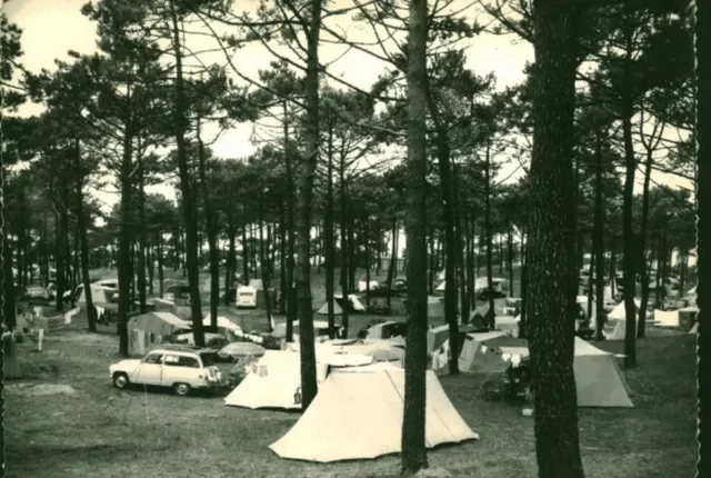 Carte Postale ancienne Sion sur l'océan le camping  85 Vendée