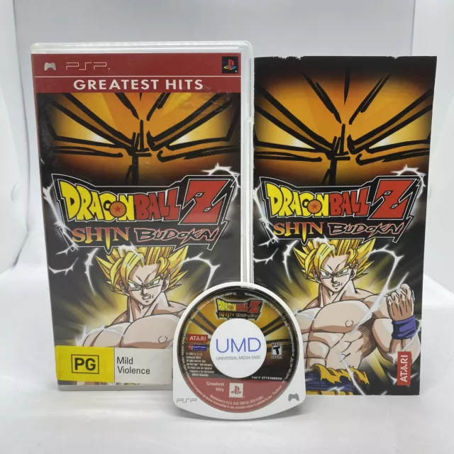 Jogo Psp Umd Dragon Ball Evolution completo com manual