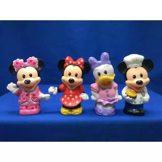 Little People Mickey and Minnie Mouse and friends lot of 4