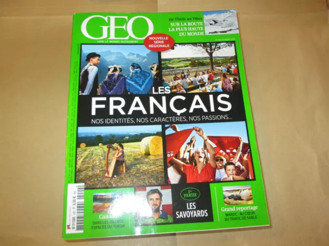 GEO  420 . les francais ...