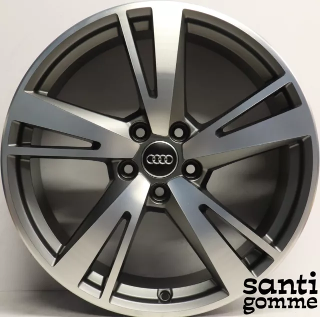 4 Jantes en Alliage 19 " AUDI RS3 Original Titane Diamant 8V0601025FM \ J