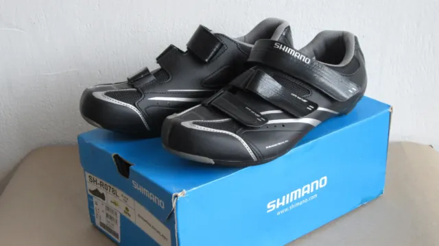 Shimano SH-R078L Cycling Shoe EU44 UK 9.5 Black - SPD / SPD-SL (SHOE 1)