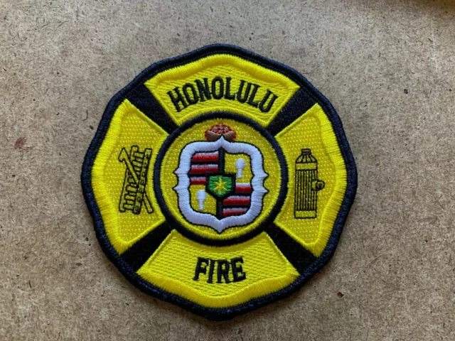 Honolulu Hawaii Fire Department Dept Rescue State Patch