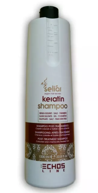 Echosline Seliar/Keratin Shampoo 1000ml