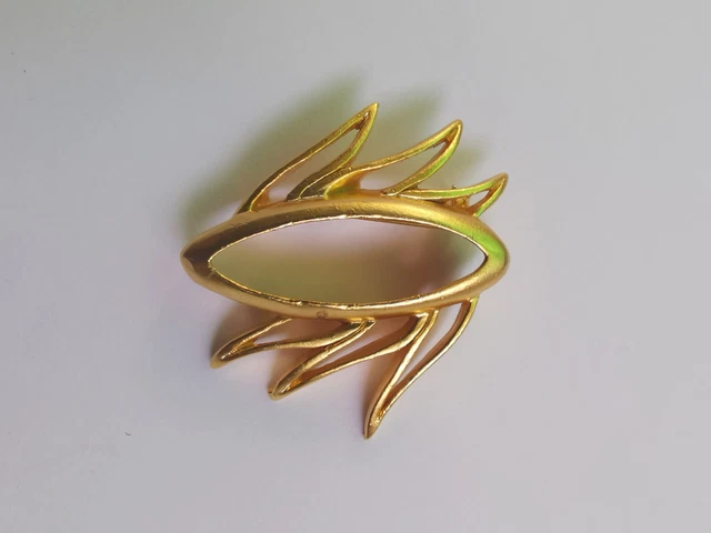 Broche Vintage Signée GAS – Occasion, Parfaite Pour Accessoiriser