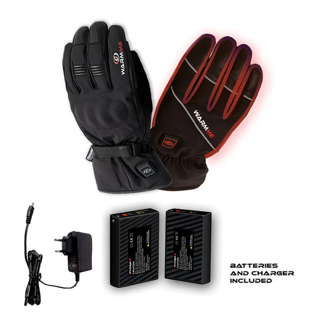 Gants Chauffants Avec Protections Warmme Capit Moto Vélo Ski Hiver Taille M