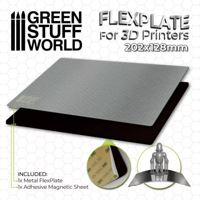 Flexplatten für 3d-Drucker - 202x128mm - Harz Dioramen 3D-Drucker Warhammer 40k