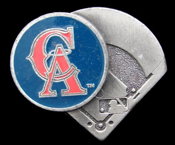 JK14172 Super 1994 Californie Anges MLB Baseball Émaillé Étain Boucle