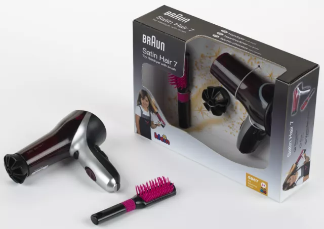 Merchandising Theo Klein: 5867 - Bosch - Asciugacapelli Satin Hair 7 Con Spazzol