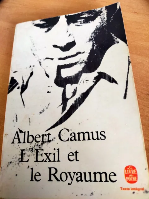 ALBERT CAMUS L'EXIL ET LE ROYAUME - livre de poche de 1966 de 188 pages