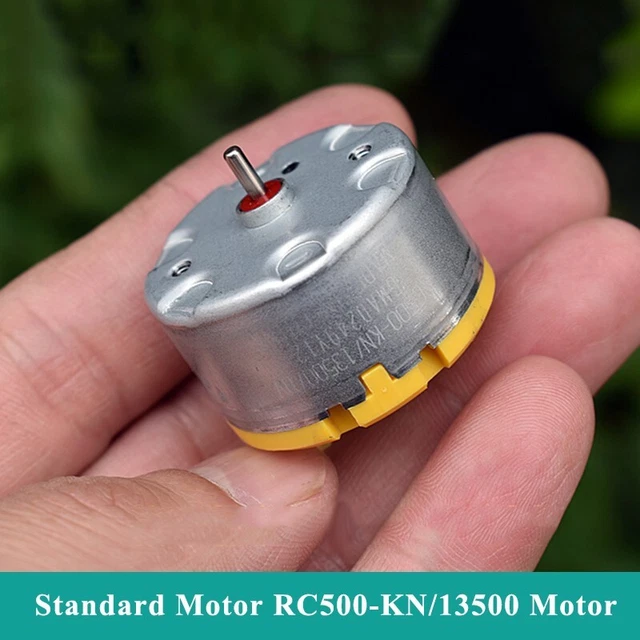 RC500-KN/13500 DC 6V-12V 5400RPM Mini 32mm Diameter Round Motor Sweeper ...