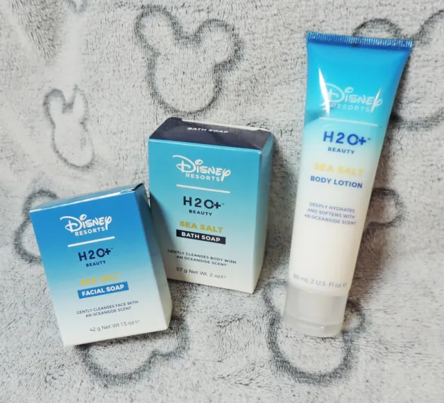 DISNEY 3er Set WDW ORLANDO Seife Bodylotion H2O+ Hotel Disneyland Disneyworld