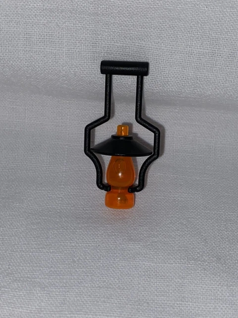 Lampe à Pétrole Playmobil - Accessoire Vintage Pour Univers Western, Mine, Chevalier !