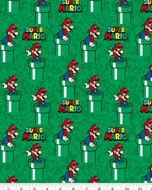 16" Nintendo Super Mario Tube Piranha Plant Accent Pillow Sham Cover Video Game