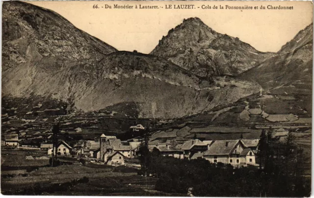 CPA Du Monétier a Lautaret - Le Lauzet - Cols de la Ponsonniére (112745)