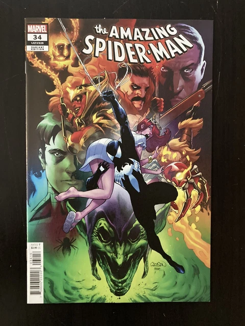 Amazing Spider-Man 34 Nm 1:25 Gleason Variant Marvel Comics