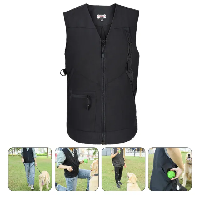Gundog Dog Training Vest Green Multi Function Cordura Durable Many