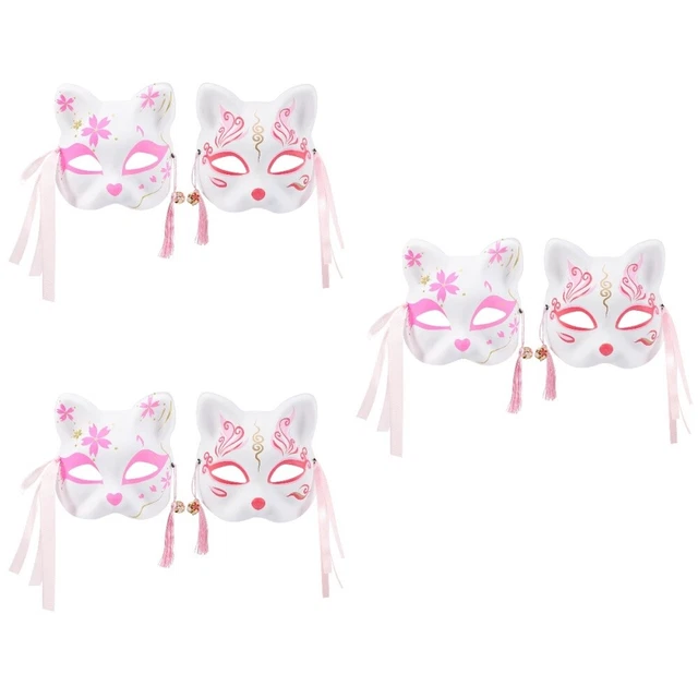 6 Pcs Fox Japanese Masks Cover Cat Japanese-style
