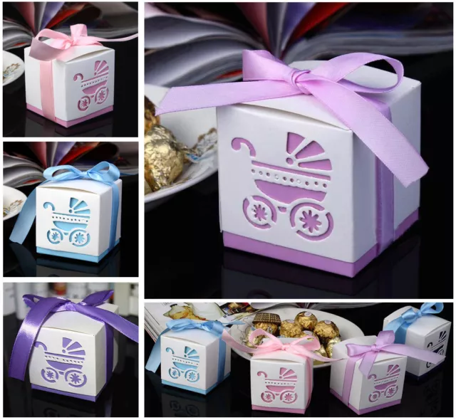 10pcs Candy Boxes Wedding Favors Party Supplies Baby Shower Gift Box Party Decor 3