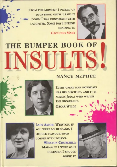 The Bumper Book of Insults by McPhee, Nancy