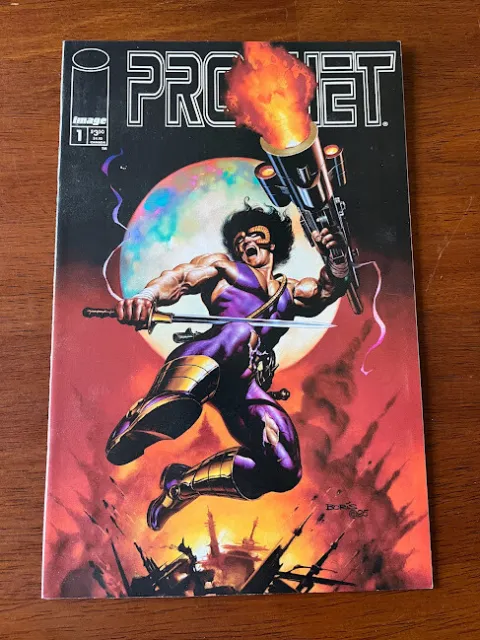 Prophet # 1 Vf Image Comics 1995 Boris Vallejo Cover