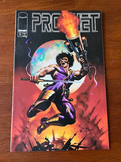 Prophet # 1 Vf Image Comics 1995 Boris Vallejo Cover