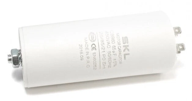 Condensatore Resistente Umidità Condensatori Avviamento CBB60 2uF 450V | 4 Pezzi Con Cavi | Per Motori Elettrodomestici E Pompe Condensatore Pompe Ventilatori - 4