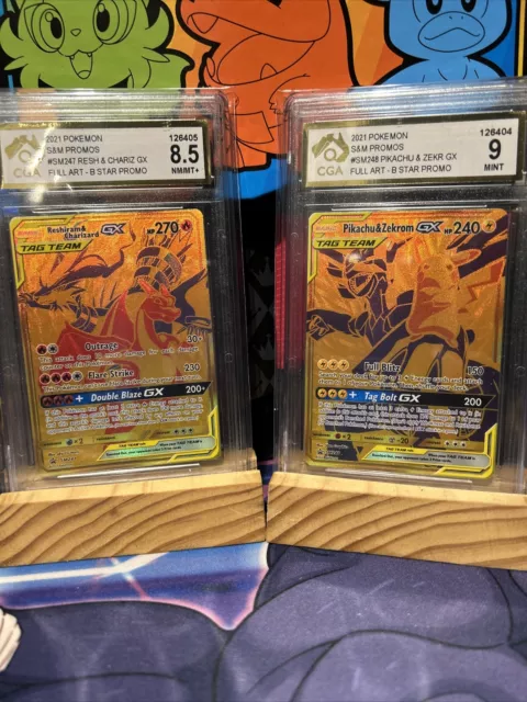 Pokémon TCG: Pikachu & Zekrom-GX and Reshiram & Charizard-GX